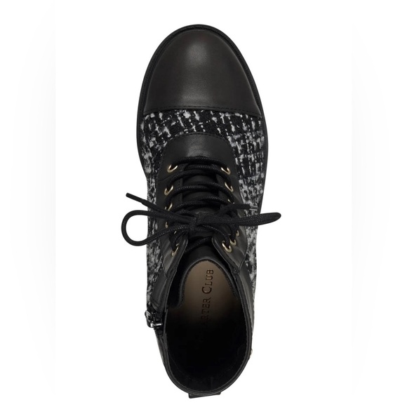 Charter Club Vandelle Womens Zip up Ankle Combat & Lace-up Boots, - Picture 5 of 12